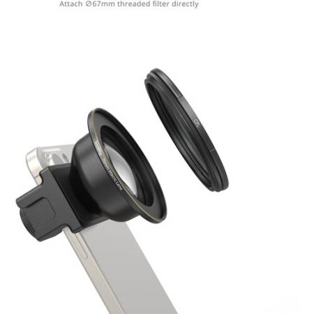 Smallrig 4588 - obiektyw makro 75 mm do smartfonów, mocowanie T-mount_4
